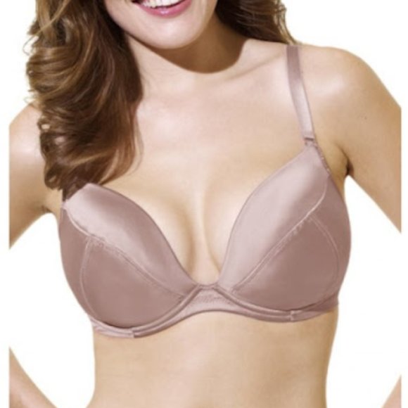 NWT Panache Zara Nude Multiway Padded Plunge Bra 30DD - Picture 1 of 10